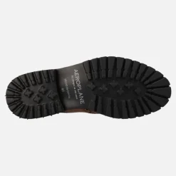 Zapatos de piel con cordones pala vega y picados