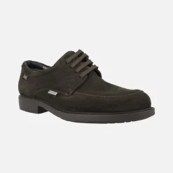 Zapatos de piel con cordones y membrana Wateradapt