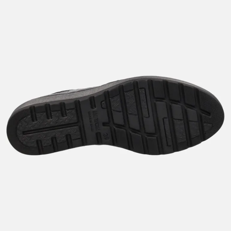 Zapatos de piel con cordones en print coco