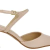 Zapatos de piel corte salón con pulsera al tobillo Lonel