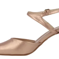 Zapatos de piel corte salón con pulsera al tobillo Lonel