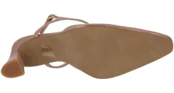 Zapatos de piel corte salón con pulsera al tobillo Lonel