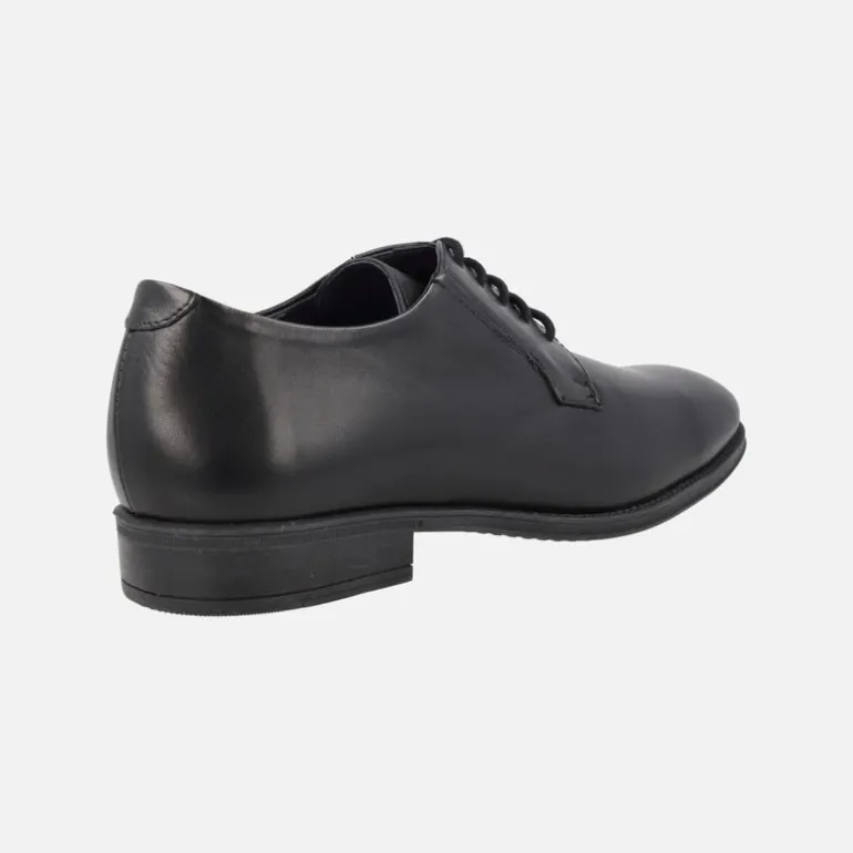 Zapatos de piel estilo blucher para hombre con elásticos laterales