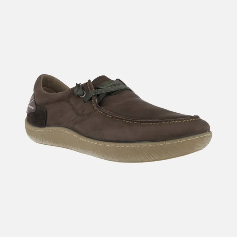 Zapatos de piel estilo wallabee con cordones elásticos Nanpo 015