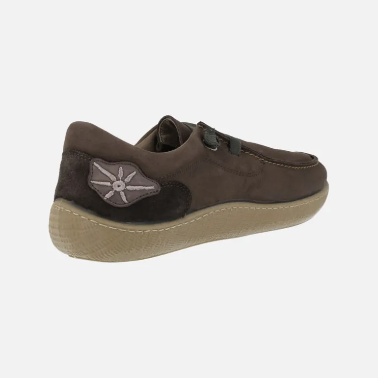 Zapatos de piel estilo wallabee con cordones elásticos Nanpo 015