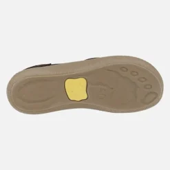 Zapatos de piel estilo wallabee con cordones elásticos Nanpo 015