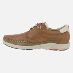 Zapatos de piel Kai con cordones elásticos