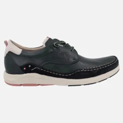 Zapatos de piel Kai con cordones elásticos