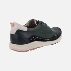 Zapatos de piel Kai con cordones elásticos