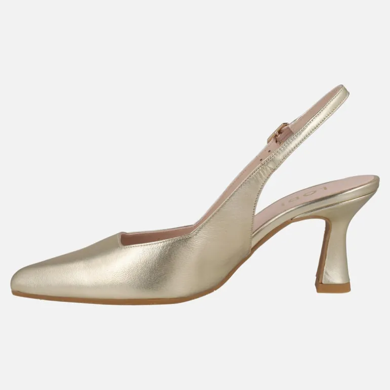 Zapatos de salón destalonados con escote cuadrado Gelines-X