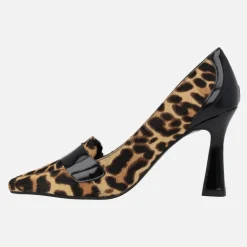 Zapatos de tacón en animal print leopardo Morlas-ino