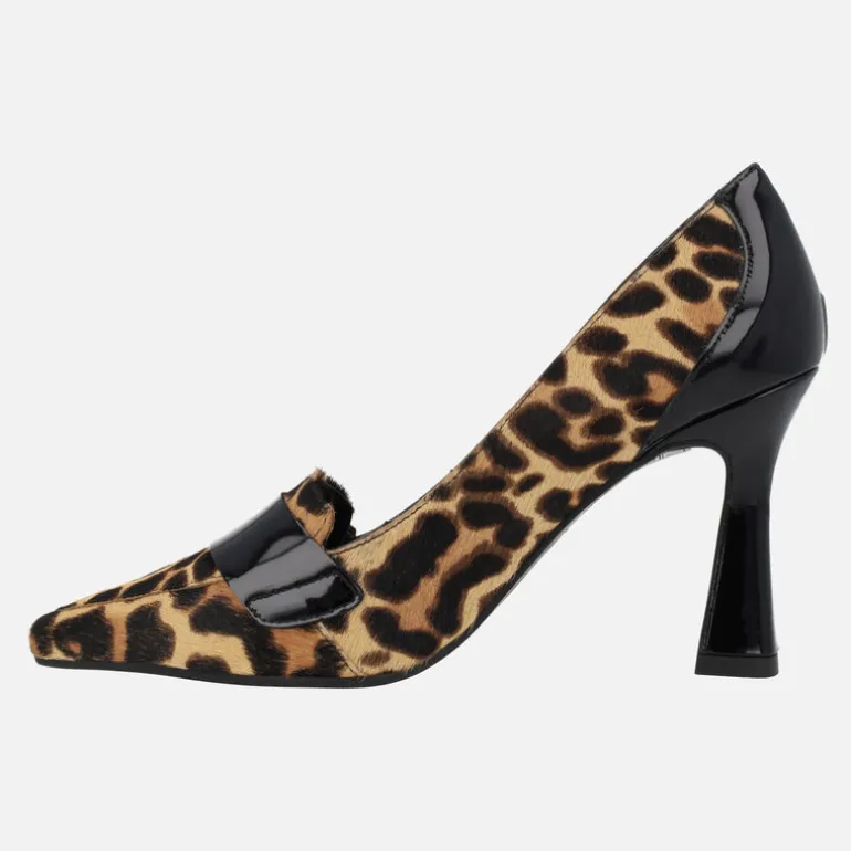 Zapatos de tacón en animal print leopardo Morlas-ino