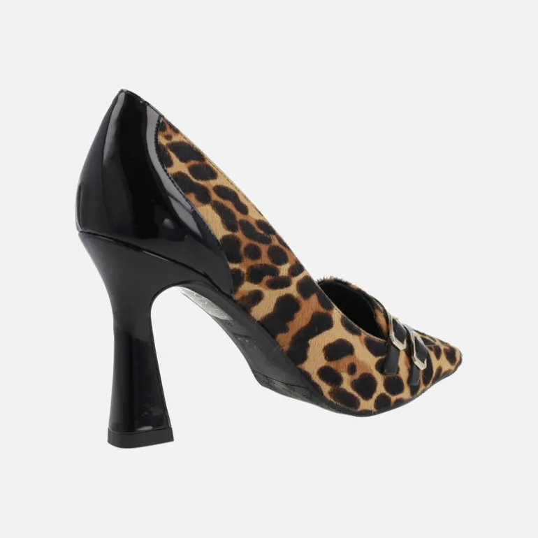Zapatos de tacón en animal print leopardo Morlas-ino