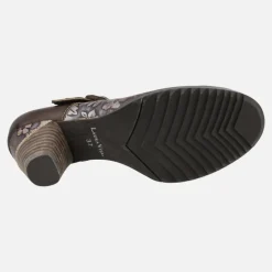Zapatos de tacón estilo mercedes Rayao 03 Marrón