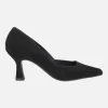 Zapatos de tacón Genius en ante negro
