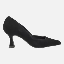 Zapatos de tacón Genius en ante negro