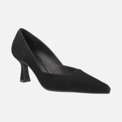 Zapatos de tacón Genius en ante negro