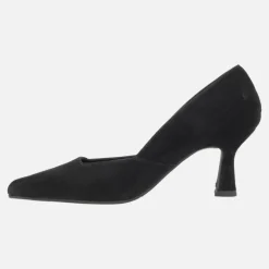 Zapatos de tacón Genius en ante negro
