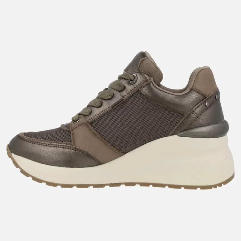 Zapatos deportivos Carmela con cuña alta para mujer