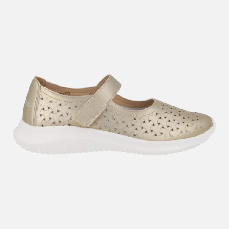 Zapatos deportivos con velcro estilo mercedes Ecoligeros Isa