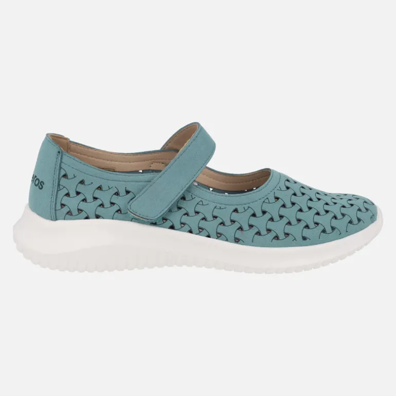 Zapatos deportivos con velcro estilo mercedes Ecoligeros Isa
