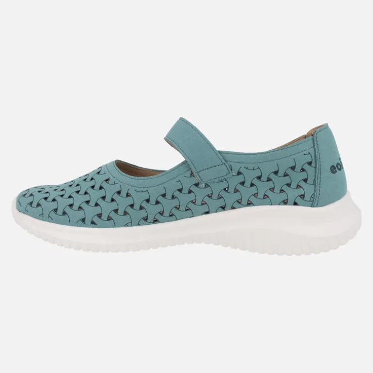 Zapatos deportivos con velcro estilo mercedes Ecoligeros Isa