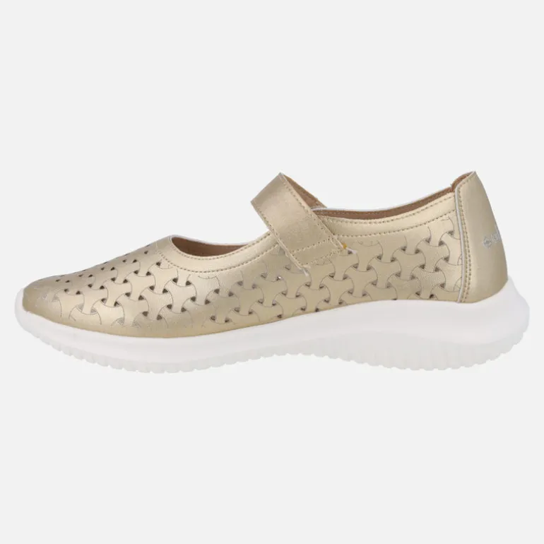 Zapatos deportivos con velcro estilo mercedes Ecoligeros Isa