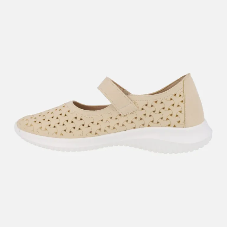 Zapatos deportivos con velcro estilo mercedes Ecoligeros Isa