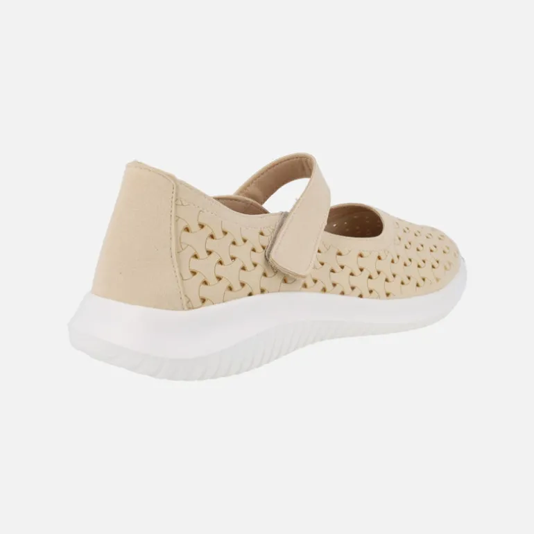 Zapatos deportivos con velcro estilo mercedes Ecoligeros Isa