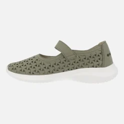 Zapatos deportivos con velcro estilo mercedes Ecoligeros Isa