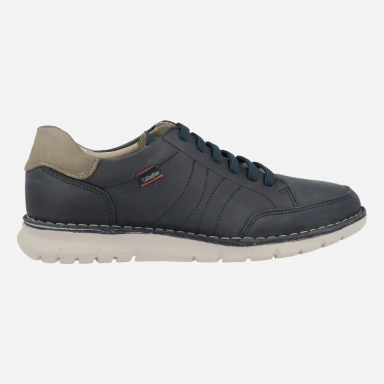 Zapatos deportivos de cordones para hombre en piel nobuck Awat-v