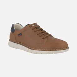 Zapatos deportivos de cordones para hombre en piel nobuck Awat-v