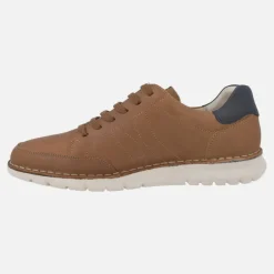 Zapatos deportivos de cordones para hombre en piel nobuck Awat-v