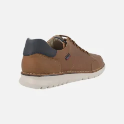 Zapatos deportivos de cordones para hombre en piel nobuck Awat-v