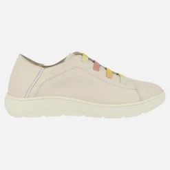 Zapatos deportivos de piel Yet con cordones elásticos