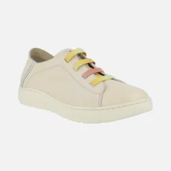 Zapatos deportivos de piel Yet con cordones elásticos