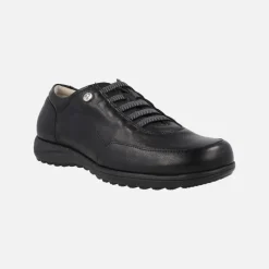 Zapatos deportivos de piel con cordones elásticos