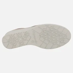 Zapatos deportivos de piel con cordones y cremallera Riposella