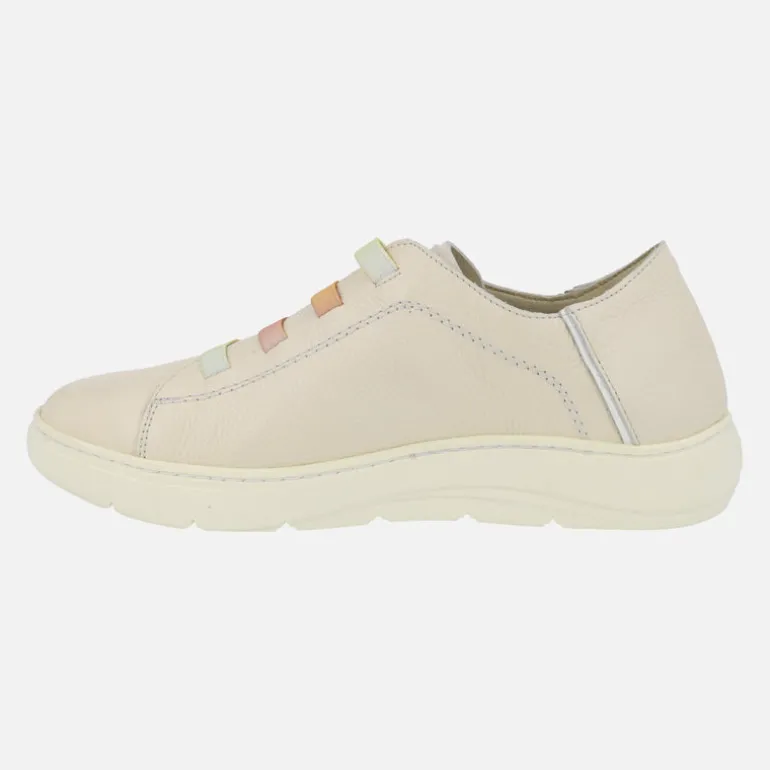 Zapatos deportivos de piel Yet con cordones elásticos