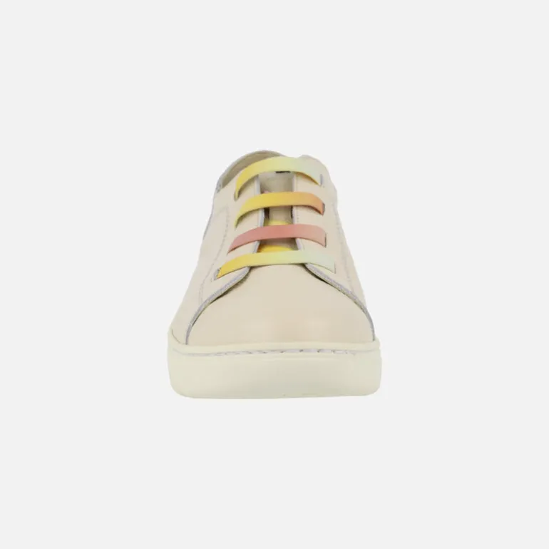 Zapatos deportivos de piel Yet con cordones elásticos