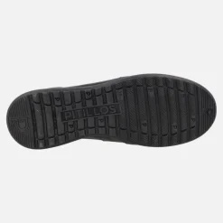 Zapatos deportivos de piel con cordones elásticos