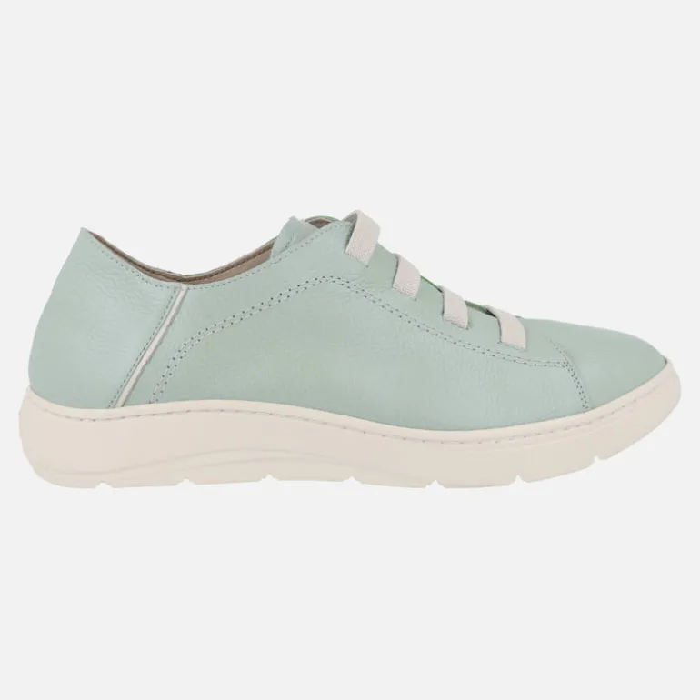 Zapatos deportivos de piel Yet con cordones elásticos