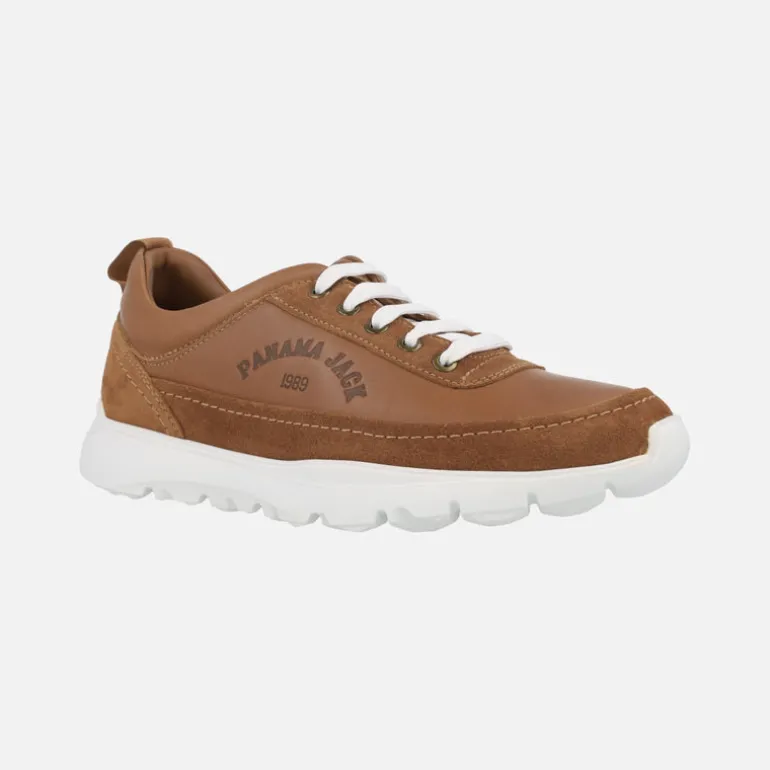 Zapatos deportivos de piel para hombre Panama jack Jensen