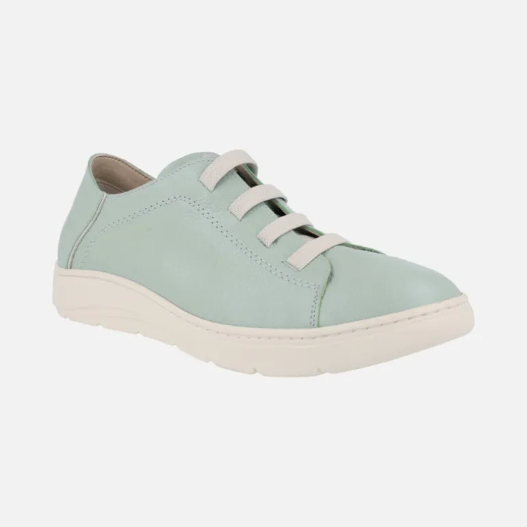 Zapatos deportivos de piel Yet con cordones elásticos