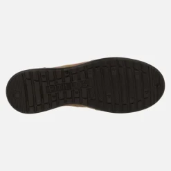 Zapatos deportivos de piel con cordones elásticos