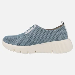 Zapatos deportivos de tejido rejilla con cordones elásticos