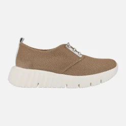 Zapatos deportivos de tejido rejilla con cordones elásticos