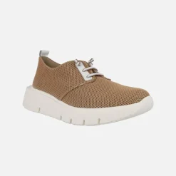 Zapatos deportivos de tejido rejilla con cordones elásticos