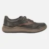 Zapatos deportivos en combinado kaki para hombre