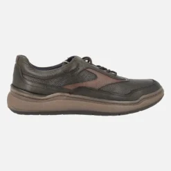 Zapatos deportivos en combinado kaki para hombre